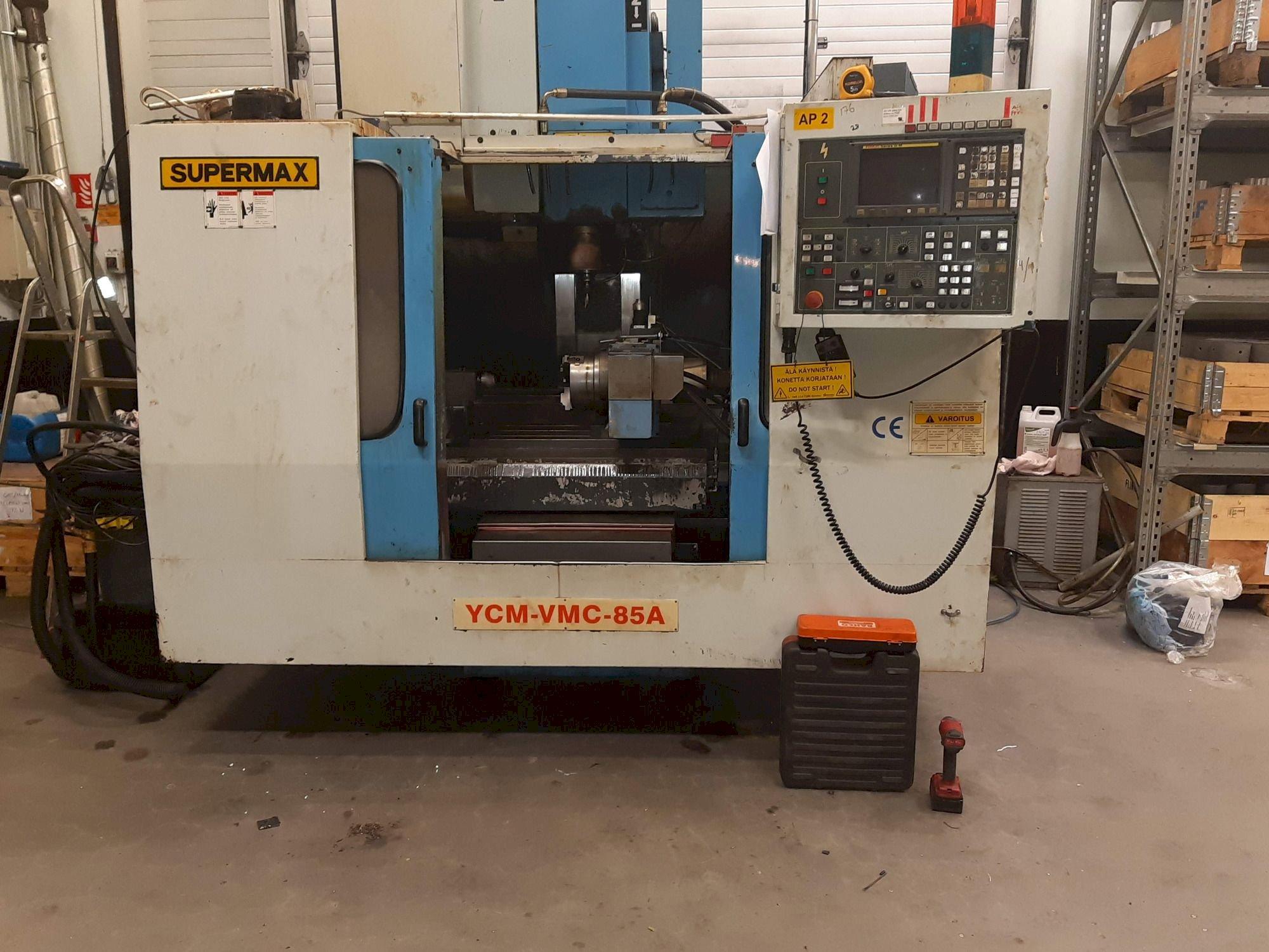 Front view of YCM 85A  machine