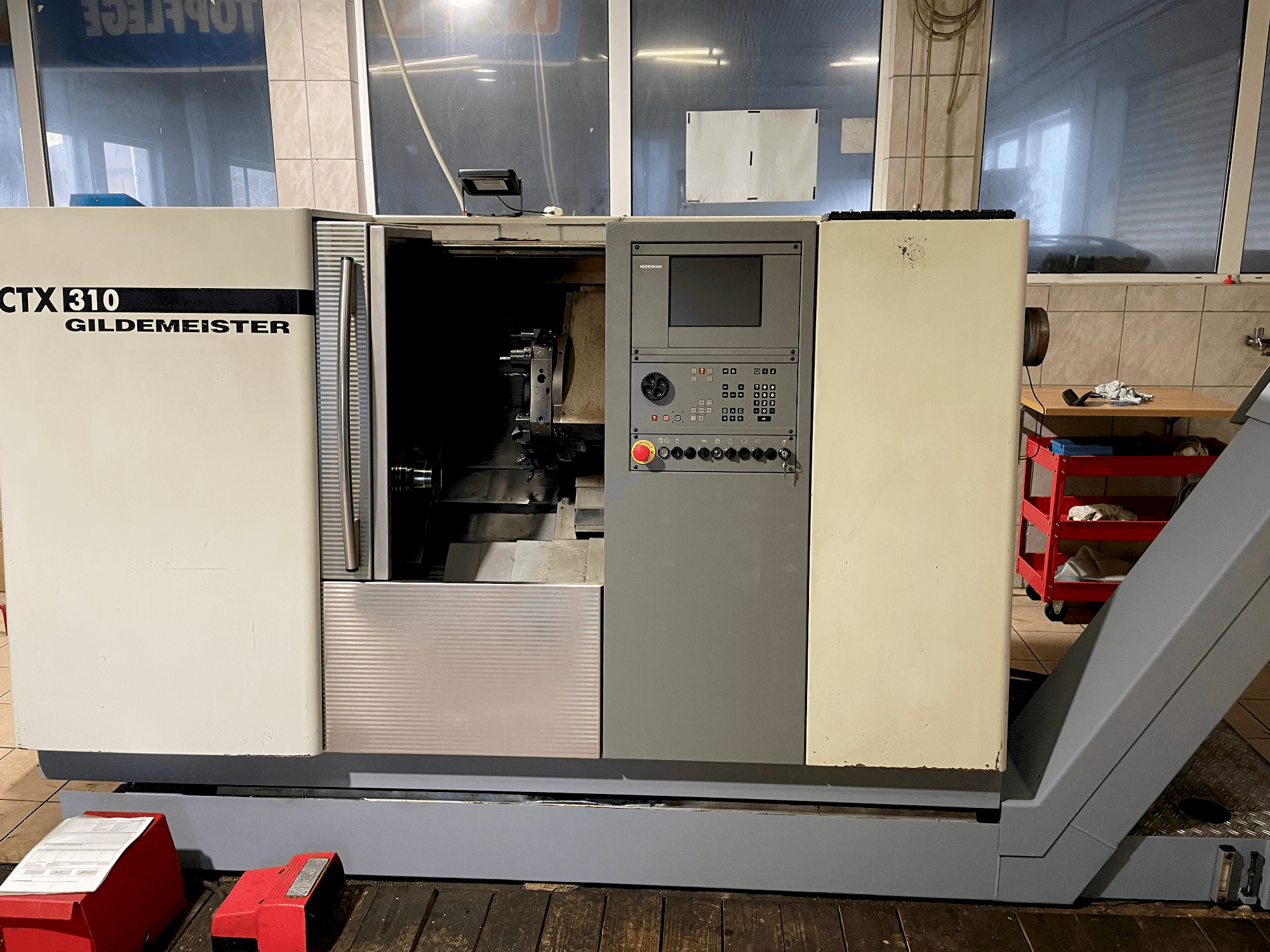 Front view of Gildemeister CTX 310 V3  machine