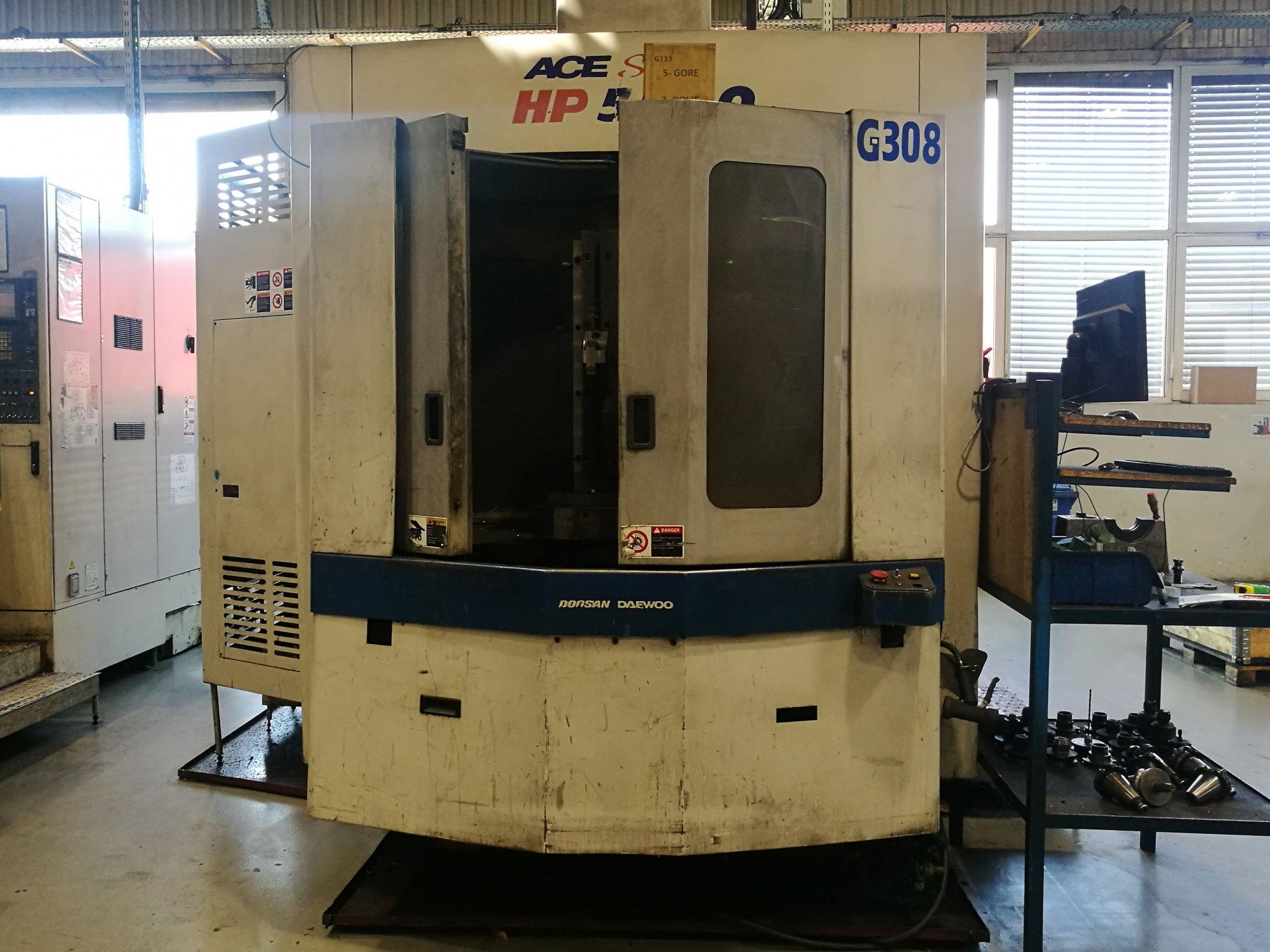 Front view of DAEWOO Doosan ACE HP 5500 Machine