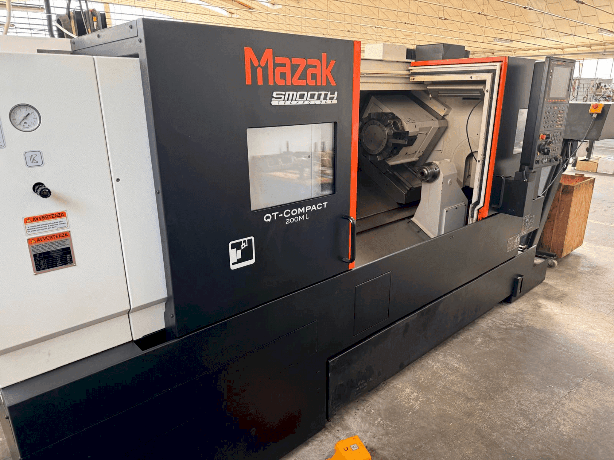 Front view of Mazak QT COMPACTG 200ML  machine