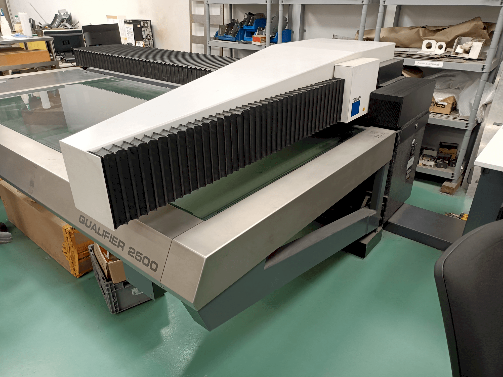 Front view of TRUMPF Qualifier 2500  machine