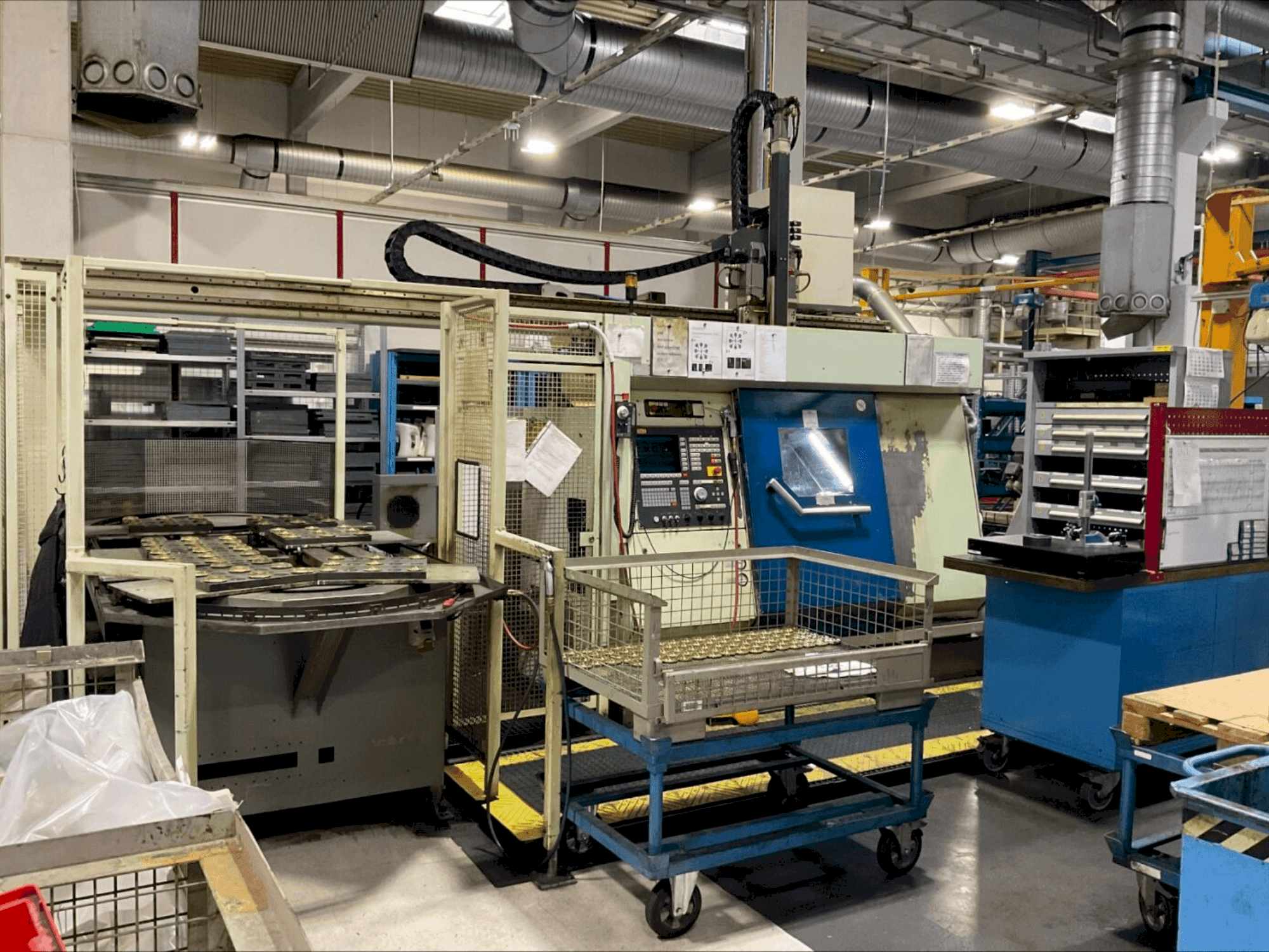 Front view of TRAUB TNC 65  machine