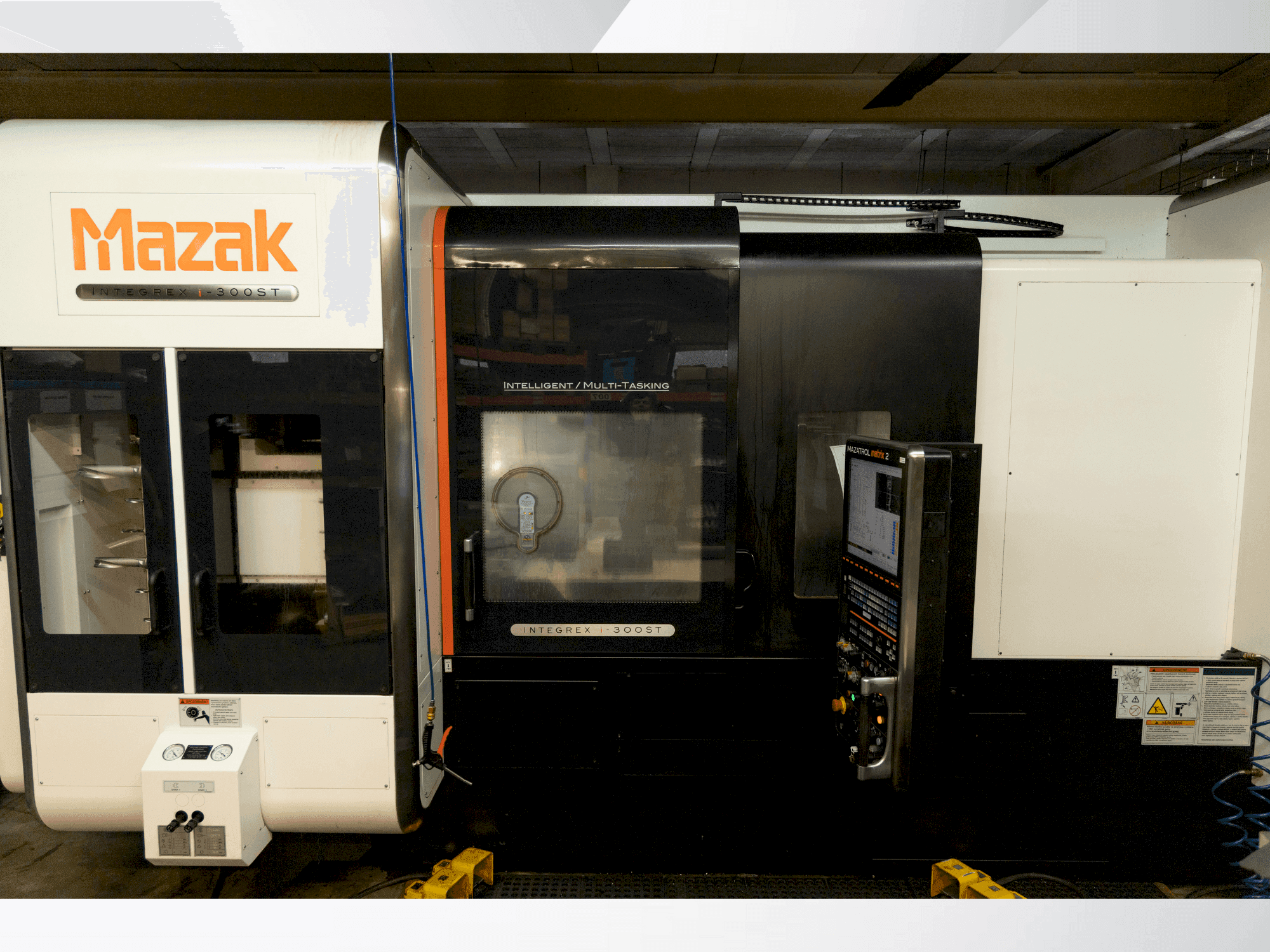 Front view of Mazak Integrex i-300ST-1500U  machine