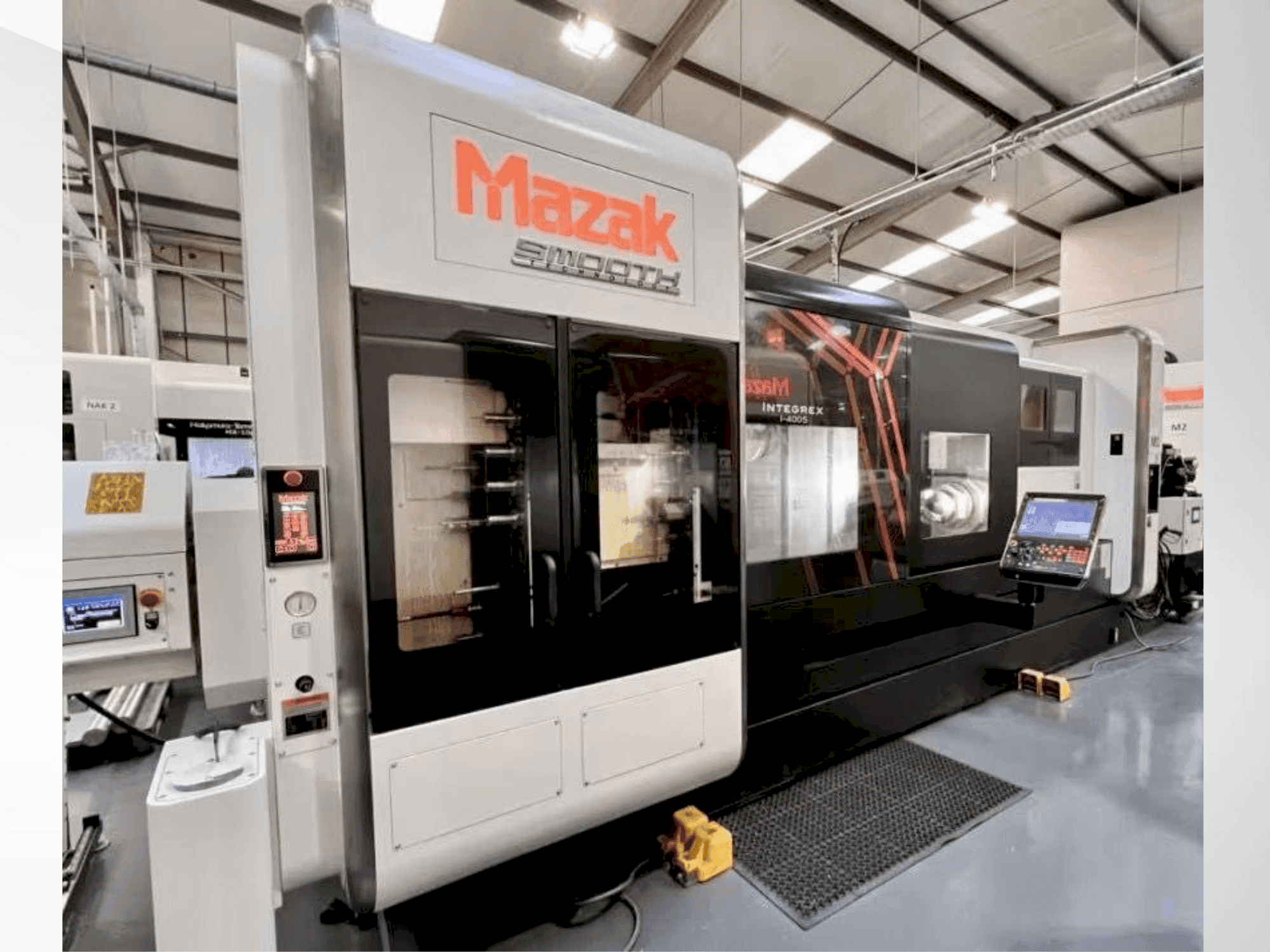 Front view of Mazak INTEGREX i-400 S  machine