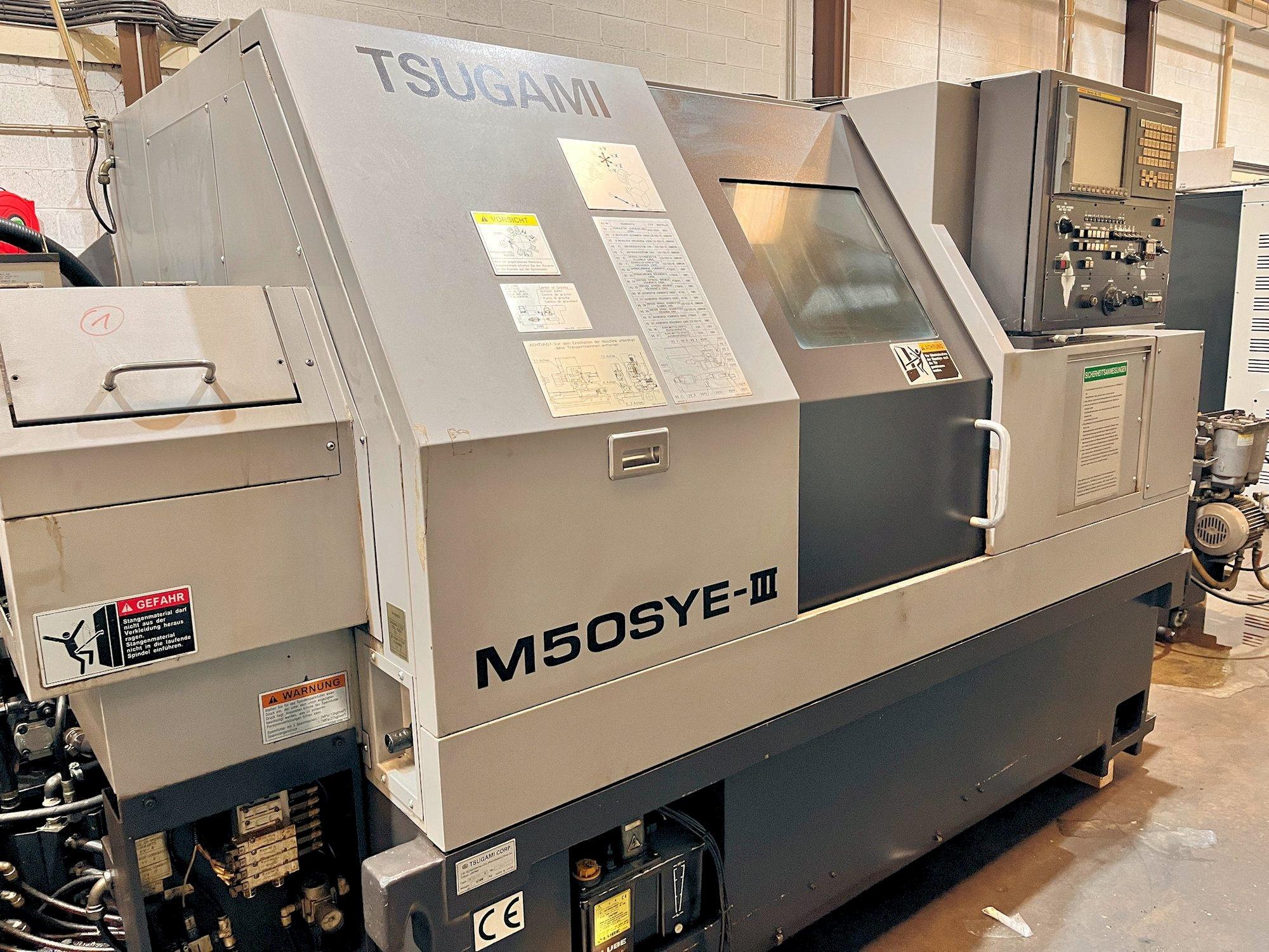 Front view of TSUGAMI M50SYE-III  machine