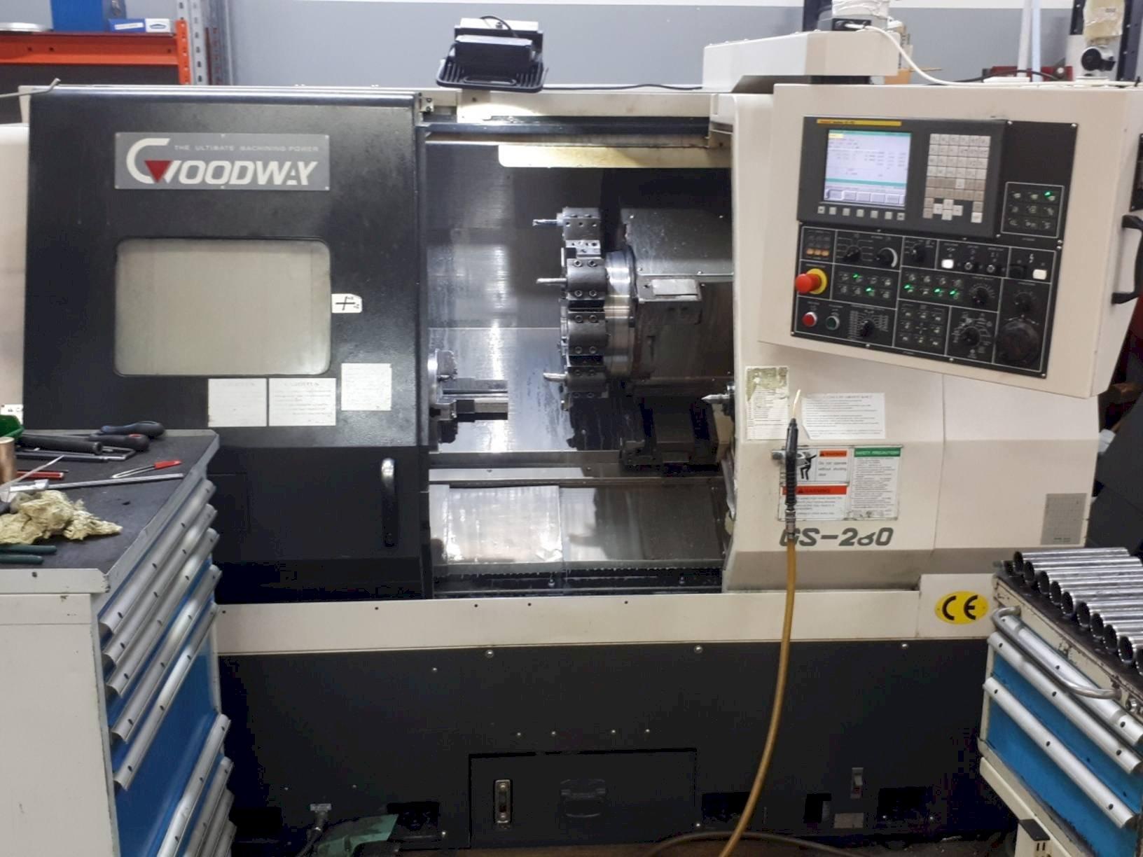 Front view of Goodway GS-280  machine