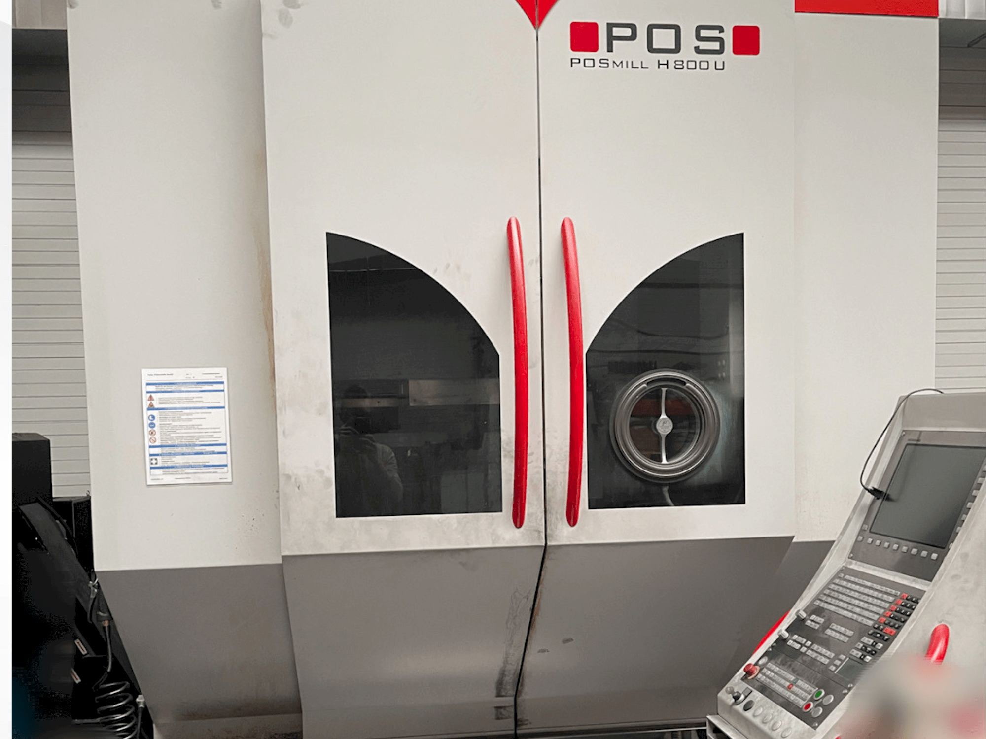 Front view of POSmill H800U  machine