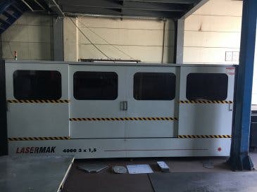 Front view of ERMAKSAN LASERMARK 4000 3x1,5 Machine