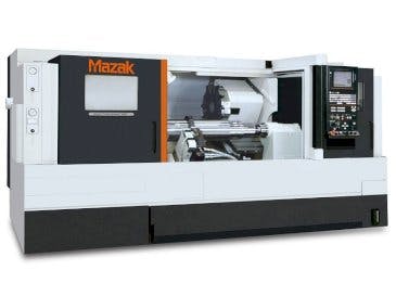 Front view of Mazak QUICK TURN SMART 350M  machine