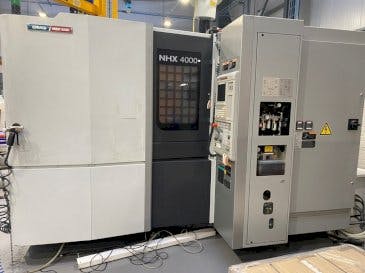 Front view of DMG Mori Seiki NHX4000  machine