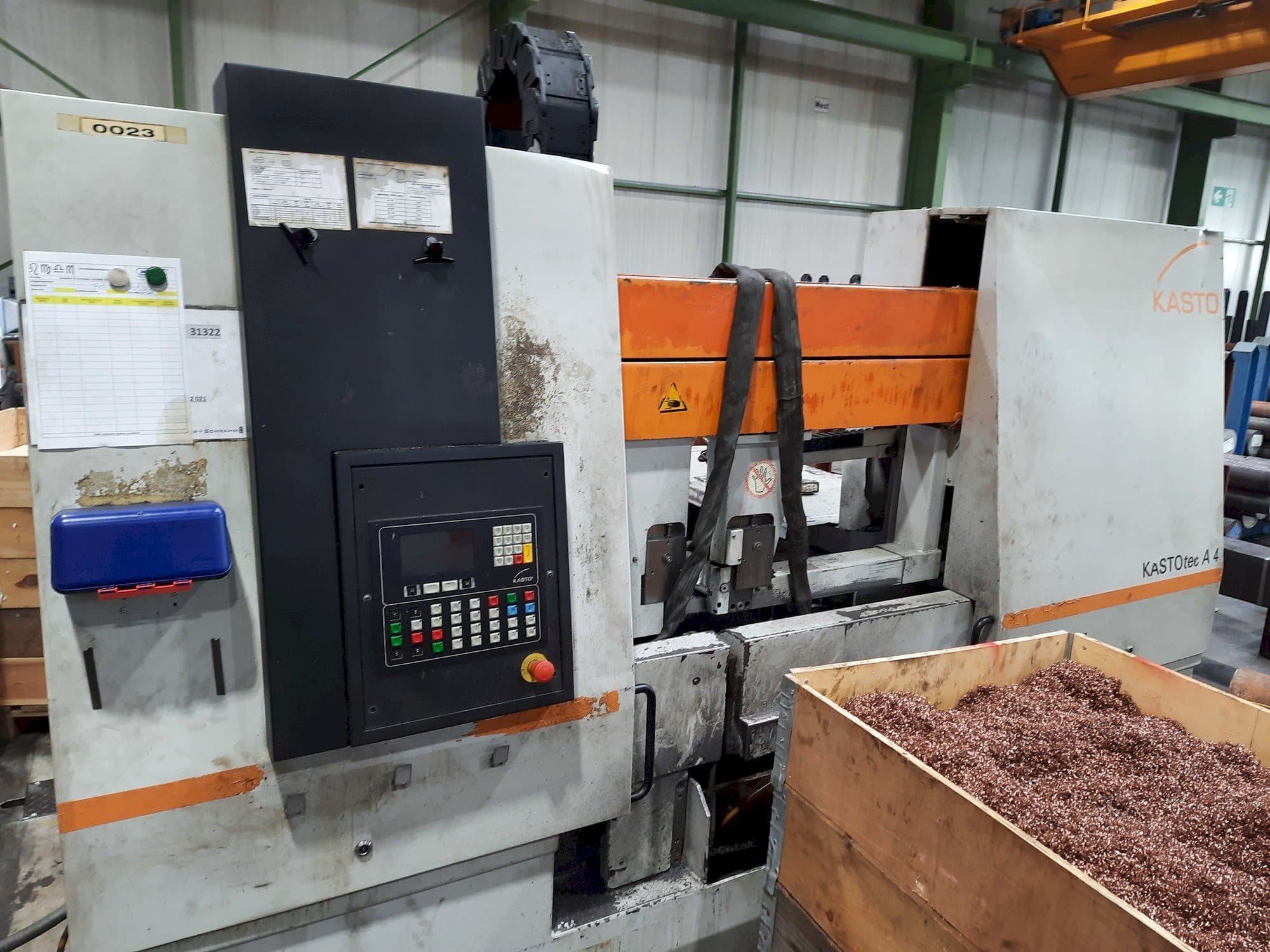 Front view of KASTO tec A 4  machine