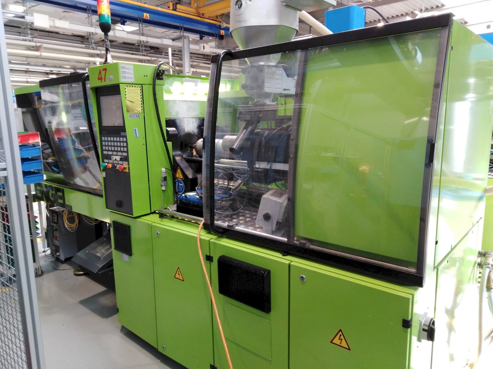 Front view of ENGEL Victory 330/80 Focus machine