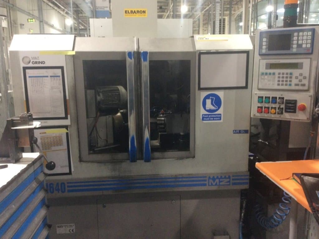 Front view of Monnier & Zahner M640 CNC machine