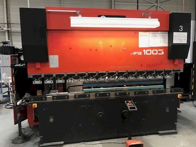 Front view of AMADA HFBO 100-3 machine