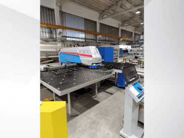 Front view of Euromac STX FLEX 12 1500/22-2500  machine