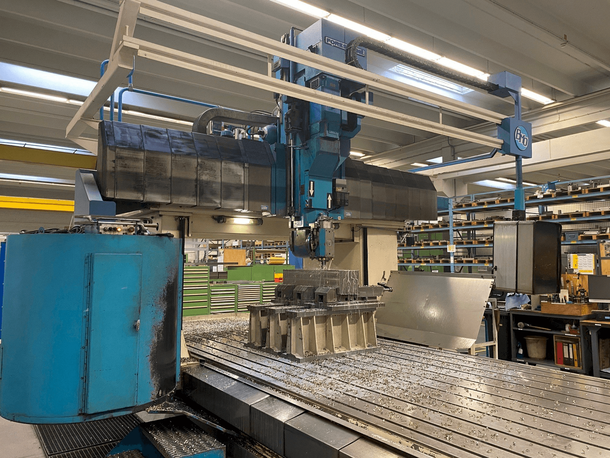 Front view of Forest Line Seramill 240 machine